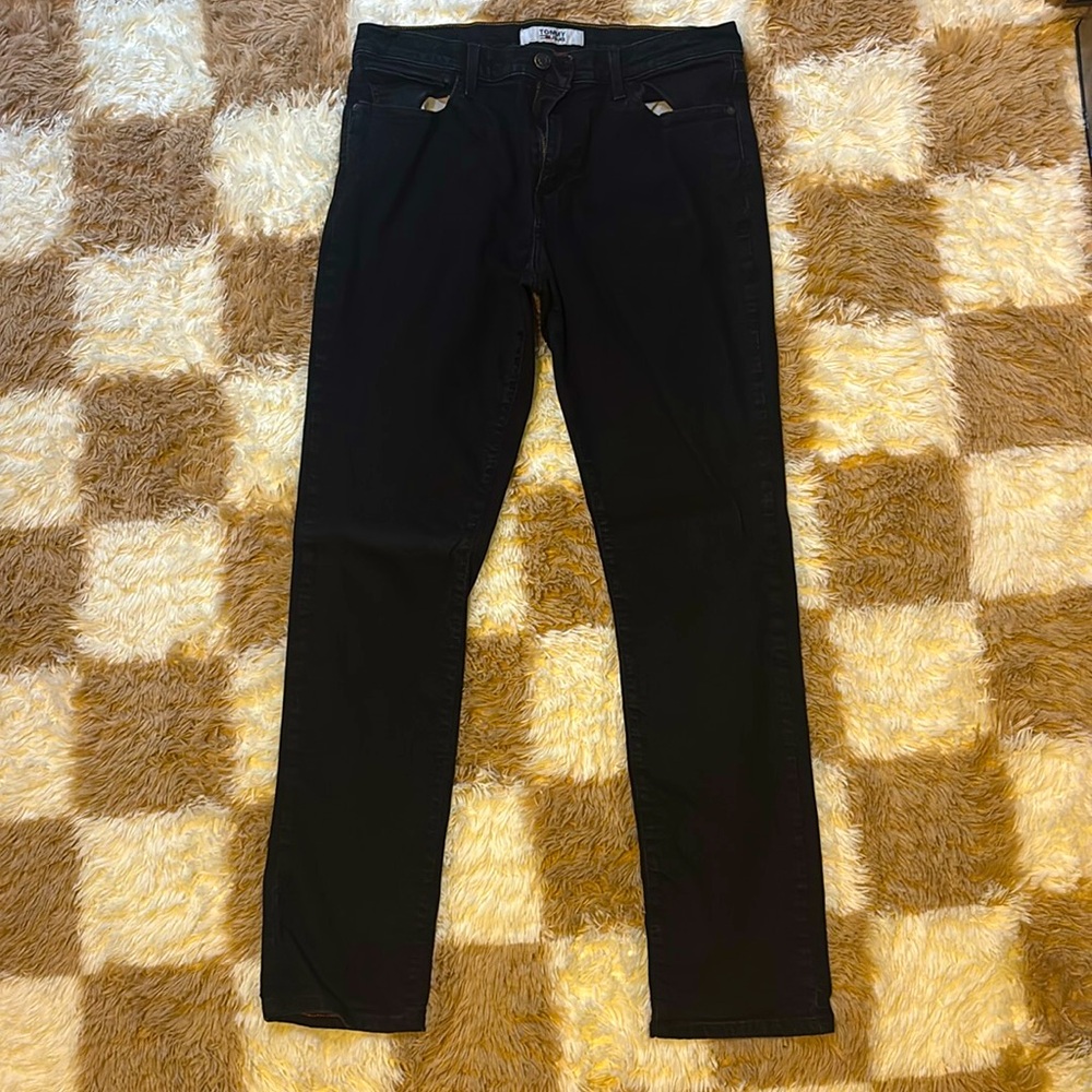 Tommy Hilfiger Size 34x34 Black Straight Cut Men’s Jeans